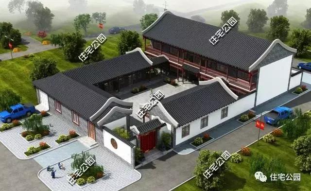 24套中式風格別墅，讓外國人都想建的別墅戶型！