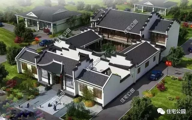 24套中式風格別墅，讓外國人都想建的別墅戶型！