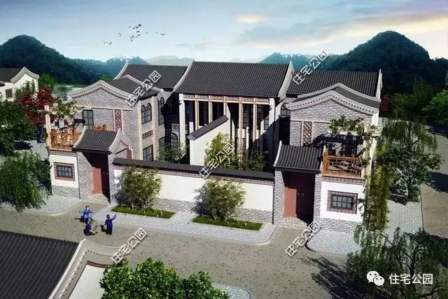 24套中式風格別墅，讓外國人都想建的別墅戶型！