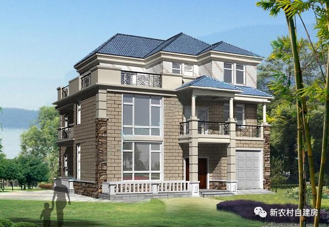 三層經濟型鄉村別墅，沒有三生三世，但你可以建在十里桃林