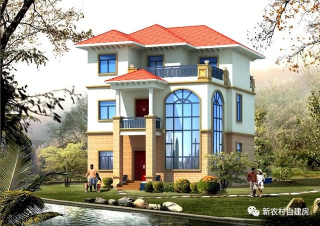 三層經濟型鄉村別墅，沒有三生三世，但你可以建在十里桃林