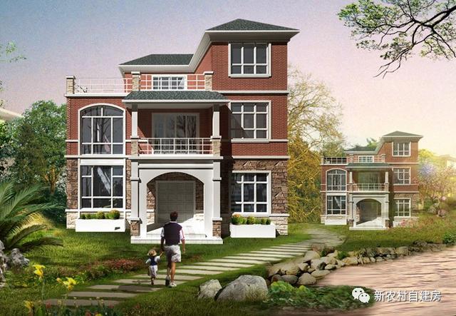 三層經濟型鄉村別墅，沒有三生三世，但你可以建在十里桃林