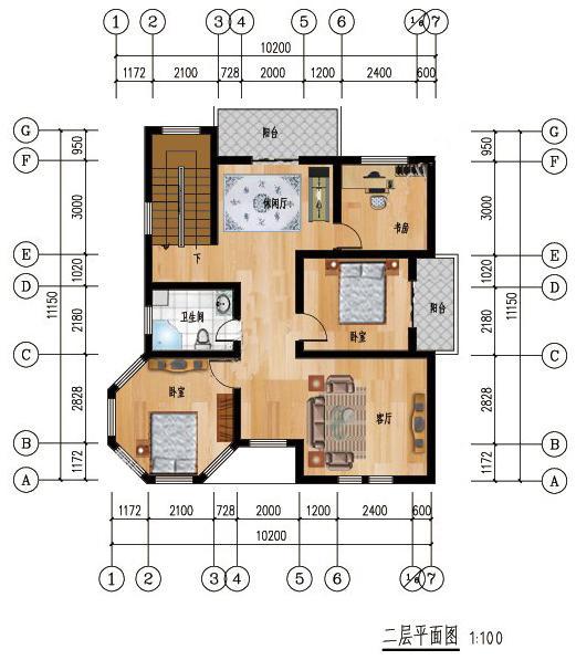 適合農村宅基地大小，這3套二層別墅，22萬拿下！（含圖紙）