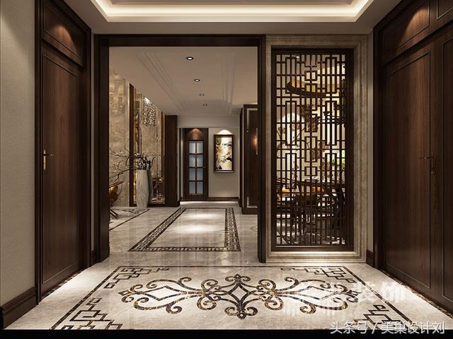 鄭州這些300平別墅大宅的新中式案例 設計效果不是一般的驚艷！