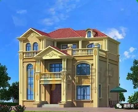 鄉村明星別墅！一款男女老少都喜愛的農村別墅戶型