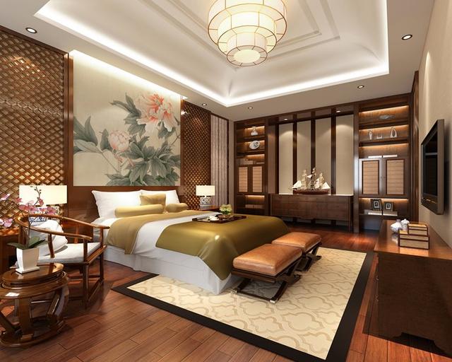 980平米別墅室內中歐混搭風格設計效果圖