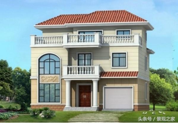 6套三層農村別墅戶型圖賞析 適合農村自建房