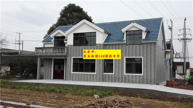 16萬建2層別墅，木結構框架斜頂，冬暖夏涼帶天井及后庭院