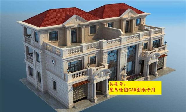 39萬(wàn)建雙拼（單戶）別墅，2套造型方案、高檔大氣帶車庫(kù)大露臺(tái)