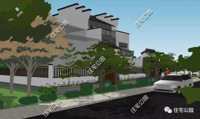 20萬自建3層徽派別墅，帶露臺小院，含平面圖！