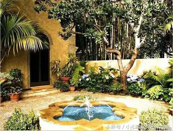 別墅花園之魚池設計