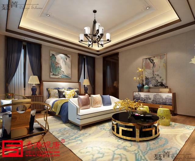 銀韻芳華中海鉑宮中式風格別墅裝修設計欣賞