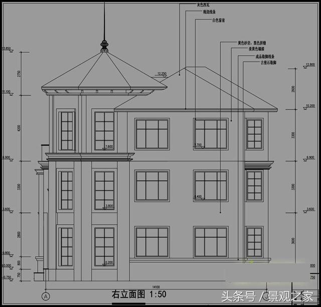 176平方新農村別墅設計圖，農村自建房推薦