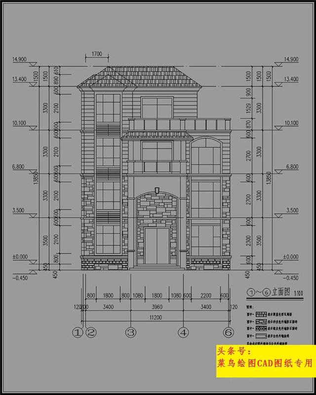 45萬建4層別墅！框架結構（樁基），帶夾層客廳、玄關、娛樂室