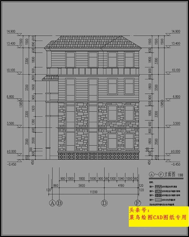 45萬建4層別墅！框架結構（樁基），帶夾層客廳、玄關、娛樂室