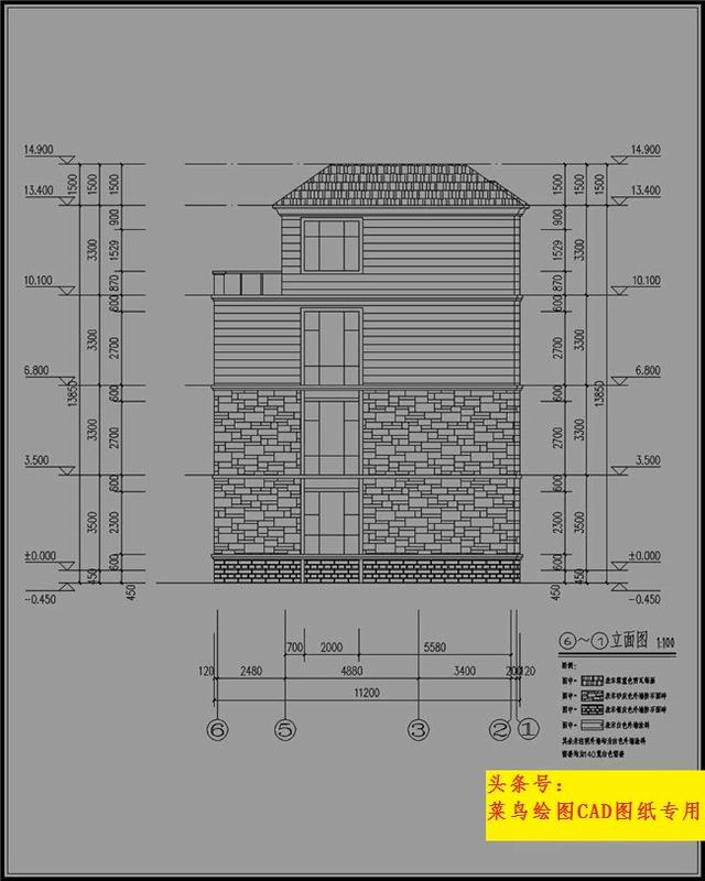 45萬建4層別墅！框架結構（樁基），帶夾層客廳、玄關、娛樂室