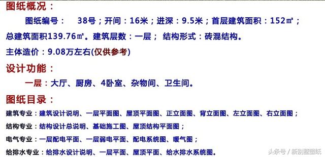 一套9萬的一層平房，4間臥室，非常適合不常住農村的建！