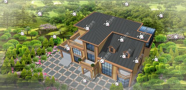 這樣一棟自建別墅，能否成為你離開大城市的理由？附全套圖紙！