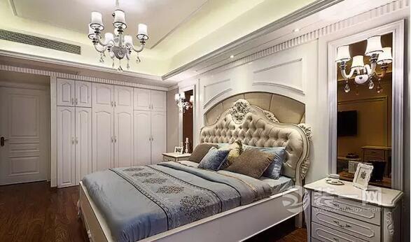 152平簡(jiǎn)歐輕奢聯(lián)排別墅裝修效果圖