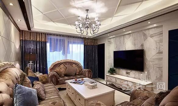 152平簡(jiǎn)歐輕奢聯(lián)排別墅裝修效果圖