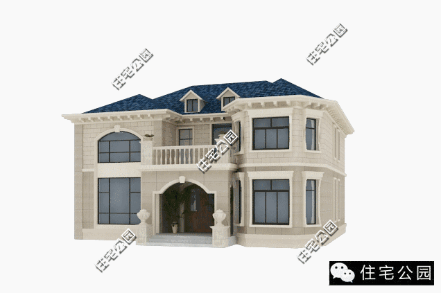 15X12米農(nóng)村2層別墅，實(shí)用戶型適合三代人，26萬(wàn)蓋好！