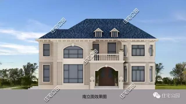 15X12米農(nóng)村2層別墅，實(shí)用戶型適合三代人，26萬(wàn)蓋好！