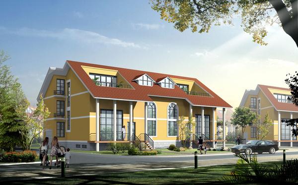 16套雙拼別墅合集，家有二胎這樣建別墅更實(shí)在哦