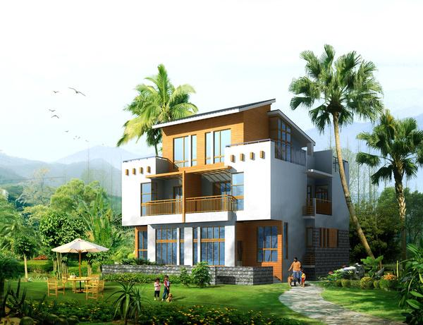 16套雙拼別墅合集，家有二胎這樣建別墅更實(shí)在哦