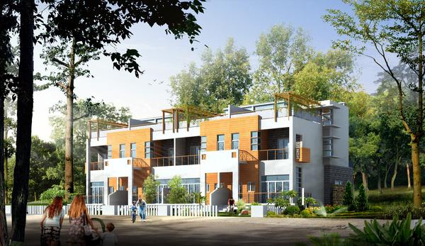 16套雙拼別墅合集，家有二胎這樣建別墅更實(shí)在哦