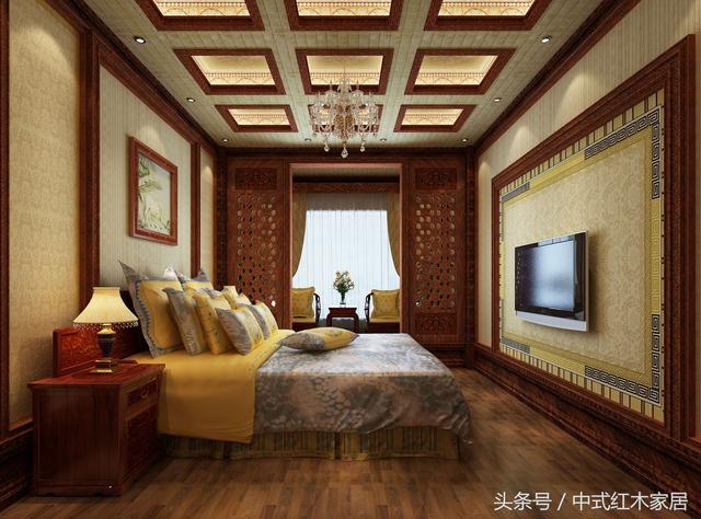 中式紅木家裝裝修豪宅別墅如夢回清朝