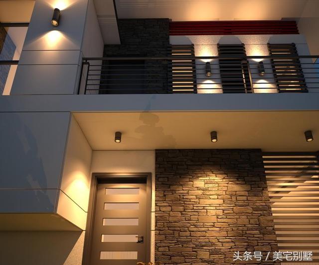 一款現代派二層小別墅，清新適用，您看這款怎么樣？