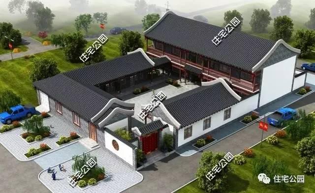 四合院的三種形式，你們村還能建四合院么？