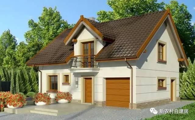 20萬建成的農村小別墅，8套戶型，第7套點贊最多