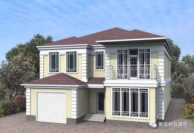 20萬建成的農村小別墅，8套戶型，第7套點贊最多