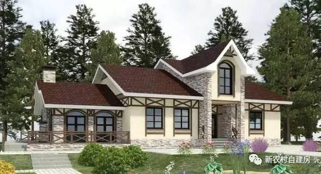 20萬建成的農村小別墅，8套戶型，第7套點贊最多