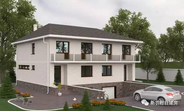 20萬建成的農村小別墅，8套戶型，第7套點贊最多