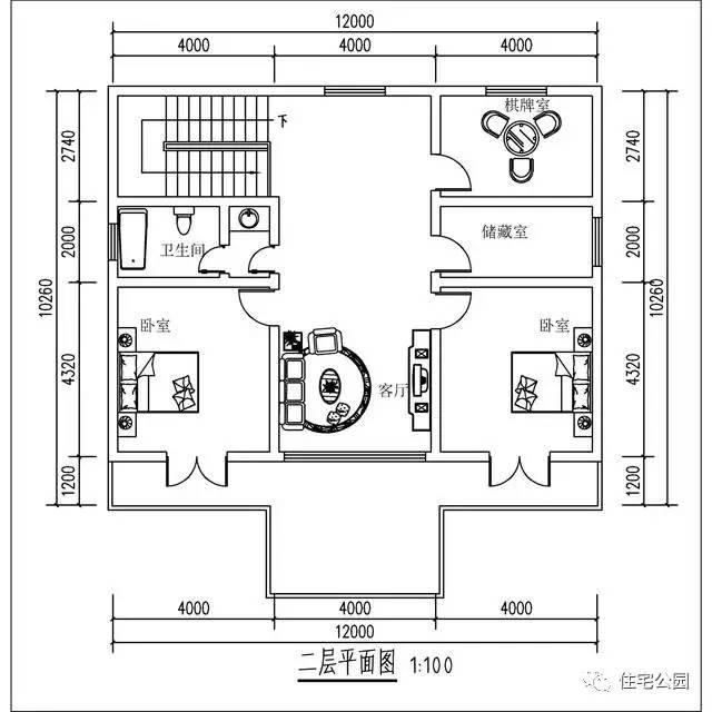 農村朋友曬別墅12X10米，380平，多少錢能建成？