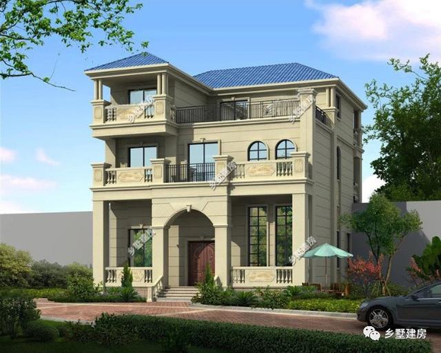 520福利大放送-農村超火豪華套餐自建別墅圖，風格各有不同！