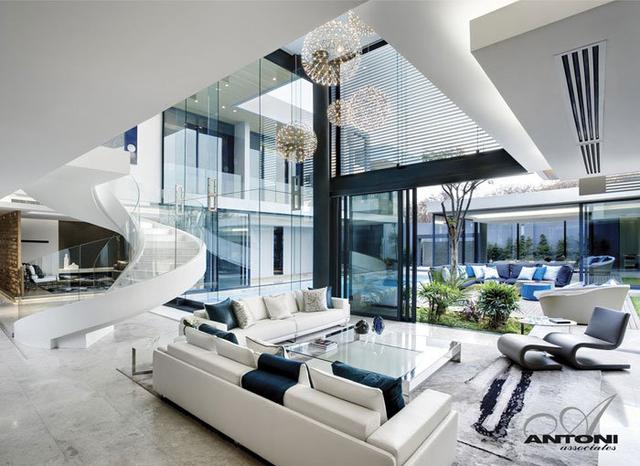 U型現(xiàn)代豪華別墅設(shè)計(jì)