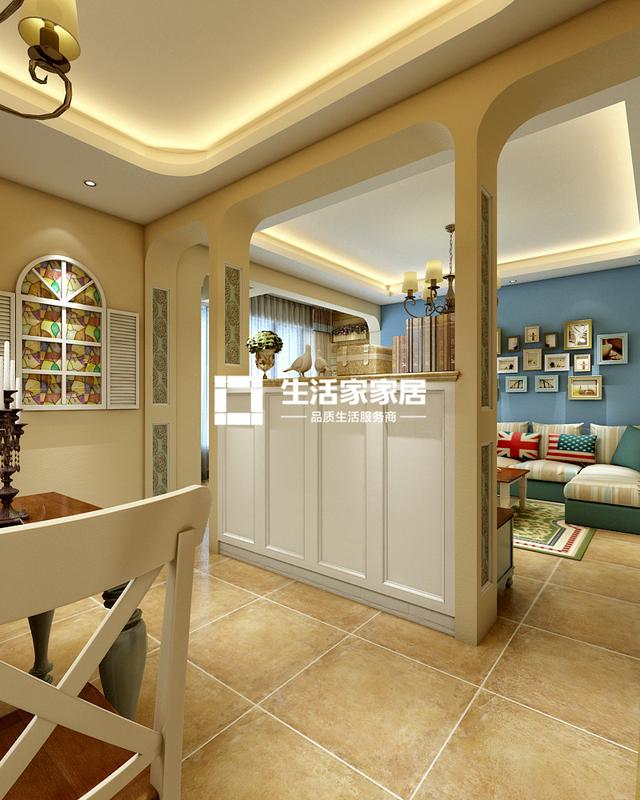 都鐸城邦三層別墅地中海裝修，朋友都贊不絕口