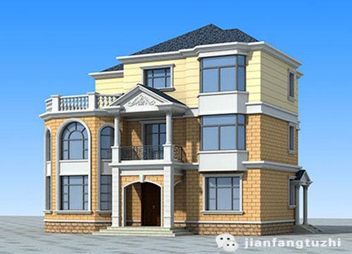 全套三層別墅設計圖3廳8臥6衛14×11米，合理布局