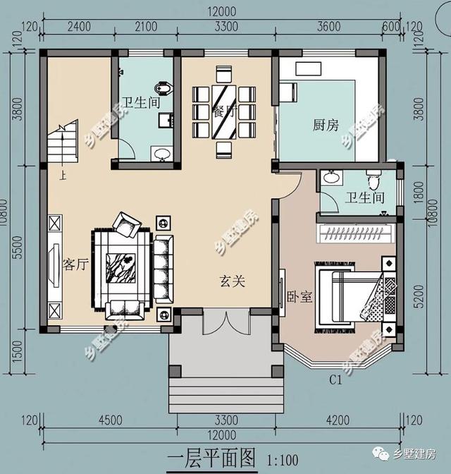 與其在大城市租房蝸居，何不回家建個農村小別墅，3款別墅圖紙隨你挑選！