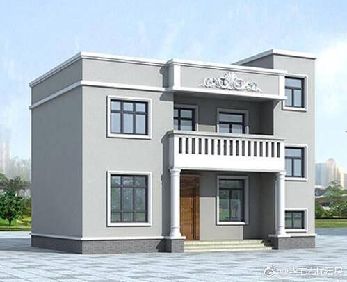 三套簡單施工的農村別墅圖，錢包不富裕照樣蓋新房