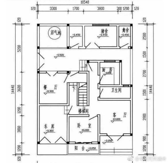 三套簡單施工的農村別墅圖，錢包不富裕照樣蓋新房