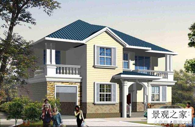 10套二層別墅效果圖賞析 農村自建房推薦