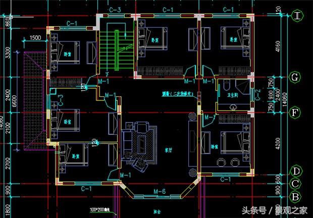 二層新農(nóng)村別墅，農(nóng)村自建房設(shè)計(jì)