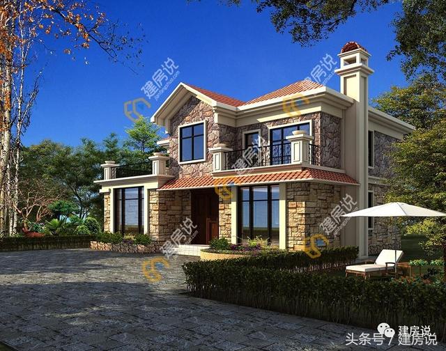 我在老家建好這幢別墅，老鐵們紛紛表示也要建個這樣的