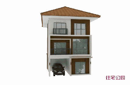 2套小別墅，7米面寬6個臥室，平屋頂坡屋頂哪個好？