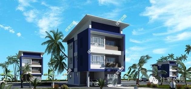 2套小別墅，7米面寬6個臥室，平屋頂坡屋頂哪個好？