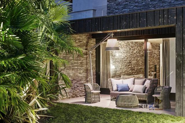 意大利石頭與木頭結合的鄉村別墅